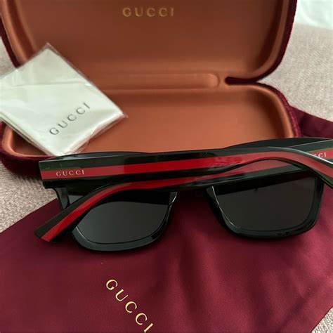 gucci sunglasses green and red stripe|gucci sunglasses red green stripe.